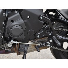 WOODCRAFT Kawasaki Ninja 650 (12-16) Complete Adjustable Rearset Kit W/Shift & Brake Pedals - Black WOODCRAFT Kawasaki Ninja 650 (12-16) Complete Adjustable Rearset Kit W/Shift & Brake Pedals - Black