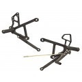 WOODCRAFT Kawasaki Ninja 650R (09-11) Rearset Kit Black w/Shift Pedal WOODCRAFT Kawasaki Ninja 650R (09-11) Rearset Kit Black w/Shift Pedal