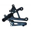 WOODCRAFT Kawasaki ZX-6R (09-12) Rearset Kit Complete Black WOODCRAFT Kawasaki ZX-6R (09-12) Rearset Kit Complete Black
