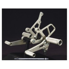 WOODCRAFT Suzuki TL1000S - Complete Rearset Kit with Shift and Brake Pedals