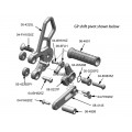 WOODCRAFT Suzuki SV650 (03-11) Black Complete Rearsets, Standard Shift, with Pedals WOODCRAFT Suzuki SV650 (03-11) Black Complete Rearsets, Standard Shift, with Pedals