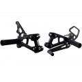 WOODCRAFT Honda CBR600RR (07+) Complete Rearsets Kitwith Pedals Black WOODCRAFT Honda CBR600RR (07+) Complete Rearsets Kitwith Pedals Black