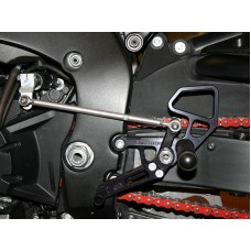WOODCRAFT Honda CBR1000RR (08-16) Complete Rearset Kit W/Pedals