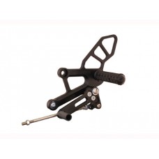 WOODCRAFT Honda CBR250 Complete Adjustable Rearset Kit - Standard Shift WOODCRAFT Honda CBR250 Complete Adjustable Rearset Kit - Standard Shift