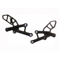 WOODCRAFT Honda CBR250R Adjustable Standard Rearset Kit - Standard Shift Only WOODCRAFT Honda CBR250R Adjustable Standard Rearset Kit - Standard Shift Only