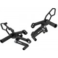 WOODCRAFT Yamaha R3 (2015) Adjustable Standard Shift Rearset Assembly Complete W/Shift & Brake Pedal Black WOODCRAFT Yamaha R3 (2015) Adjustable Standard Shift Rearset Assembly Complete W/Shift & Brake Pedal Black
