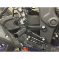 WOODCRAFT Yamaha R3 (2015) Adjustable Standard Shift Rearset Assembly Complete W/Shift & Brake Pedal Black WOODCRAFT Yamaha R3 (2015) Adjustable Standard Shift Rearset Assembly Complete W/Shift & Brake Pedal Black