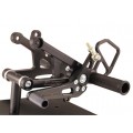 WOODCRAFT Yamaha R6 (06-16) Rear Set Kit with Shift Pedal Standard Shift BLACK WOODCRAFT Yamaha R6 (06-16) Rear Set Kit with Shift Pedal Standard Shift BLACK