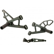WOODCRAFT Yamaha R1 (09-14) RearSet Assembly Complete