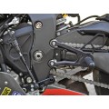 WOODCRAFT Yamaha R1 (15+) Adjustable Rearset Assembly Complete W/Shift & Brake Pedal (Std/GP) Black WOODCRAFT Yamaha R1 (15+) Adjustable Rearset Assembly Complete W/Shift & Brake Pedal (Std/GP) Black