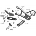 WOODCRAFT Yamaha R1 (15+) Adjustable Rearset Assembly Complete W/Shift & Brake Pedal (Std/GP) Black WOODCRAFT Yamaha R1 (15+) Adjustable Rearset Assembly Complete W/Shift & Brake Pedal (Std/GP) Black