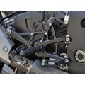 WOODCRAFT Yamaha R1 (15+) Adjustable Rearset Assembly Complete W/Shift & Brake Pedal (Std/GP) Black WOODCRAFT Yamaha R1 (15+) Adjustable Rearset Assembly Complete W/Shift & Brake Pedal (Std/GP) Black