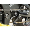 WOODCRAFT Yamaha R6 (2017+) Complete Rear Set Kit Standard Shift BLACK - WILL ALSO FIT 2006-16 MODELS WOODCRAFT Yamaha R6 (2017+) Complete Rear Set Kit Standard Shift BLACK - WILL ALSO FIT 2006-16 MODELS