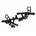 WOODCRAFT Yamaha R6 (2017+) Complete Rear Set Kit Standard Shift BLACK - WILL ALSO FIT 2006-16 MODELS WOODCRAFT Yamaha R6 (2017+) Complete Rear Set Kit Standard Shift BLACK - WILL ALSO FIT 2006-16 MODELS