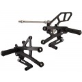 WOODCRAFT Triumph 675 06-12 Kit GP Shift Complete with Shift and Brake Pedals Black (Brake Heel Guard Optional) WOODCRAFT Triumph 675 06-12 Kit GP Shift Complete with Shift and Brake Pedals Black (Brake Heel Guard Optional)