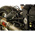 WOODCRAFT Triumph Daytona 675 (13-18) Complete Rearset Kit  GP Shift with Shift and Brake Pedals  BLACK - for use without a quickshifter - RACE USE ONLY