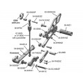 WOODCRAFT Triumph Street Triple 13-16 (NO Q/S) Complete Standard Shift Rearset Kit with Shift and Brake Pedals BLACK WOODCRAFT Triumph Street Triple 13-16 (NO Q/S) Complete Standard Shift Rearset Kit with Shift and Brake Pedals BLACK