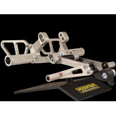 WOODCRAFT Ducati 748 / 916 / 996 / 998 Complete Rearset Kit WOODCRAFT Ducati 748 / 916 / 996 / 998 Complete Rearset Kit