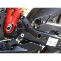 WOODCRAFT Ducati 749 / 999 Full rearset Kit - Black WOODCRAFT Ducati 749 / 999 Full rearset Kit - Black