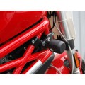 WOODCRAFT Ducati Monster 696 / 796/ 1100 Frame Slider kit (pucks sold seperately)