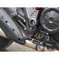 WOODCRAFT Ducati 1198 Diavel Standard Shift Adjustable Complete Rearset Kit