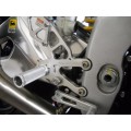 WOODCRAFT Aprilia RSV4 (09-15) (non APRC) Full Rearsets - Clear Anodized WOODCRAFT Aprilia RSV4 (09-15) (non APRC) Full Rearsets - Clear Anodized