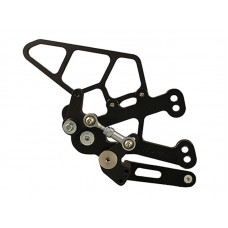 WOODCRAFT BMW S1000RR/HP4 (09-14) Rearset Kit - Standard Shift with Pedals