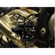 WOODCRAFT BMW S1000RR/HP4 (09-14) Rearset Kit - GP Shift Complete with Pedals