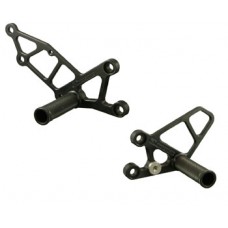 WOODCRAFT Kawasaki Ninja 250 (EX250) (88-07) Rearset Kit Black