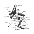 WOODCRAFT Kawasaki Ninja 300 (13-15) Complete Rearset w/shift and Brake Pedals Optional Brake Line Kit Available WOODCRAFT Kawasaki Ninja 300 (13-15) Complete Rearset w/shift and Brake Pedals Optional Brake Line Kit Available