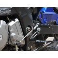 WOODCRAFT Suzuki SV650 (03-11) Complete GP Shift Rearset Kit, with Pedals, Black