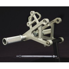 WOODCRAFT Kawasaki ZX6RR / 636 (03-04) Rearset Kit