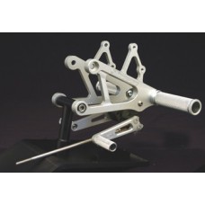 WOODCRAFT Honda CBR600 F4 (99-2000) Complete Rearset Kit W/Shift & Brake Pedals