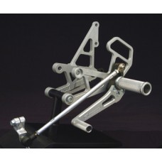 WOODCRAFT Honda CBR1000RR (04-07) Complete Rearset Kit W/Shift & Brake Pedals