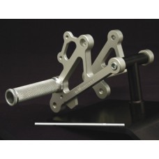 WOODCRAFT Ducati 750 / 900SS (91-98) Rearset Kit with 3 Piece Pedals