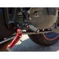 DBK Special Parts (Ducabike) Adjustable Rearsets for the Ducati Streetfighter 898/1098