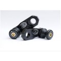 R&G Racing Cotton Reel swingarm spools for Triumph Daytona 675  Street Triple '07-'13 & Street Triple '13-'15 OFFSET