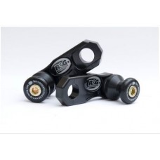 R&G Racing Cotton Reel swingarm spools for Triumph Daytona 675  Street Triple '07-'13 & Street Triple '13-'15 OFFSET