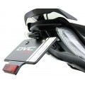 MOTOCORSE - CARBON FIBER TAIL TIDY (LICENSE PLATE SUPPORT KIT) FOR DUCATI DIAVEL 2010-16 MOTOCORSE - CARBON FIBER TAIL TIDY (LICENSE PLATE SUPPORT KIT) FOR DUCATI DIAVEL 2010-16