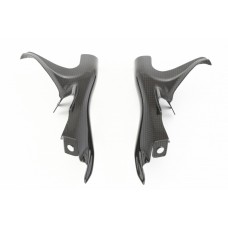 MOTOCORSE - CARBON FIBER FRAME COVER - SET FOR DUCATI MONSTER 821 / 1200 - 2014>