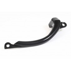 MOTOCORSE - CARBON FIBER REAR BRAKE TUBE PROTECTION FOR DUCATI MULTISTRADA 1200 2010-14