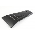 MOTOCORSE - CARBON FIBER RH OIL RADIATOR BOTTOM LOWER SIDE PANEL FOR DUCATI DIAVEL 2010-16 MOTOCORSE - CARBON FIBER RH OIL RADIATOR BOTTOM LOWER SIDE PANEL FOR DUCATI DIAVEL 2010-16