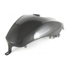 MOTOCORSE - CARBON FIBER FUEL TANK COVER FOR DUCATI DIAVEL (10-18)