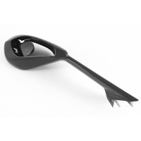MOTOCORSE - CARBON FIBER MIRROR BODY - RIGHT FOR DUCATI 899 / 1199