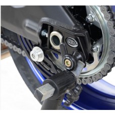 R&G Racing Cotton Reel swingarm spools for Yamaha FZ-10 16-17 and YZF R1 '07-'15 OFFSET