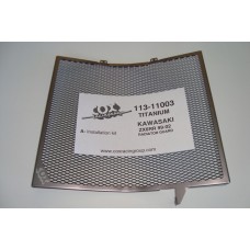Cox Racing Radiator Guards for the Kawasaki ZX6r (99-02) and ZZR600 (05-08)