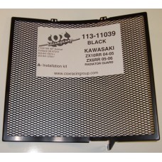 Cox Racing Radiator Guards for the Kawasaki ZX10R (04-05) and ZX6R (05-06)