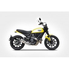 ZARD Low Mounted Special Edition Slip-on Exhaust for Ducati Scrambler