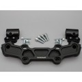 WOODCRAFT Yamaha FZ-10 (MT10) 2016+ Clipon Riser Adapter Plate Kit W/ Bars WOODCRAFT Yamaha FZ-10 (MT10) 2016+ Clipon Riser Adapter Plate Kit W/ Bars