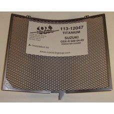 Cox Racing Radiator Guards for the Suzuki GSX-R 600 (04-05)